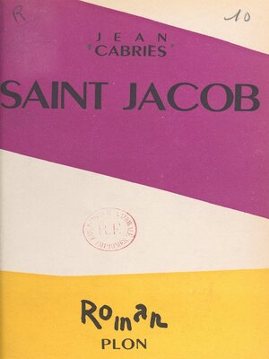 cover image of Saint Jacob